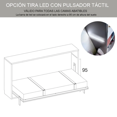 Cama abatible Zugon 218