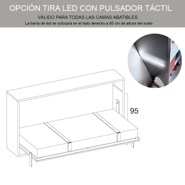 Cama abatible Zugon 218