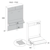 Cama abatible Burdain 238