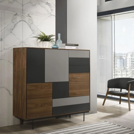 Mesa de centro Riga c/cajones