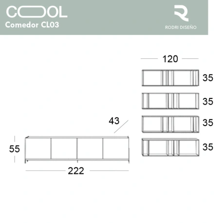 Comedor Cool CL03