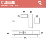 Comedor Cube CB03