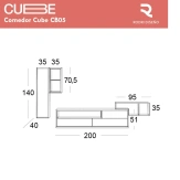 Comedor Cube CB05