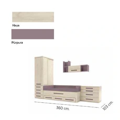 Dormitorio Kroma 611