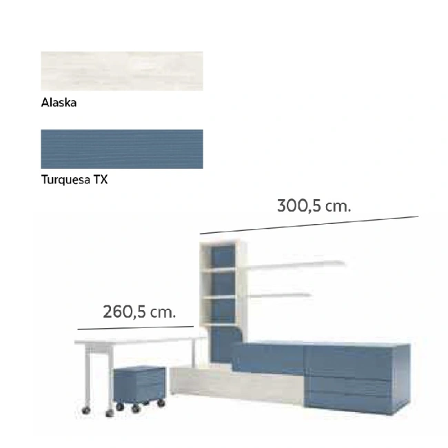 Dormitorio Kroma 619