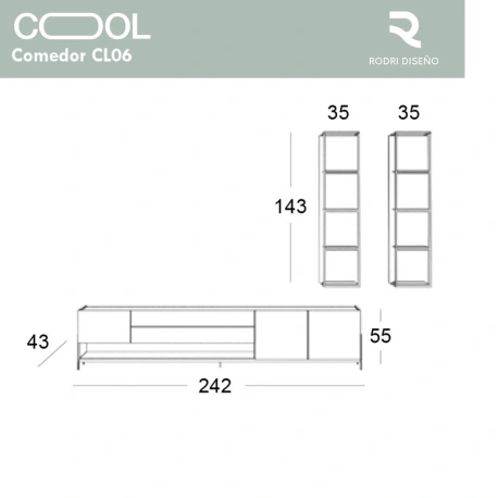 Comedor Cool CL06