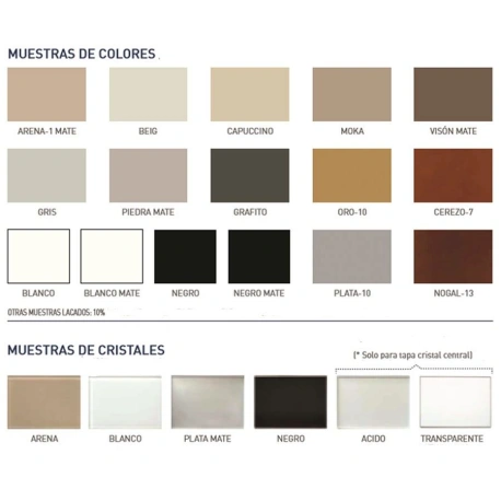 Mesa TV Cloe Málaga con zócalo