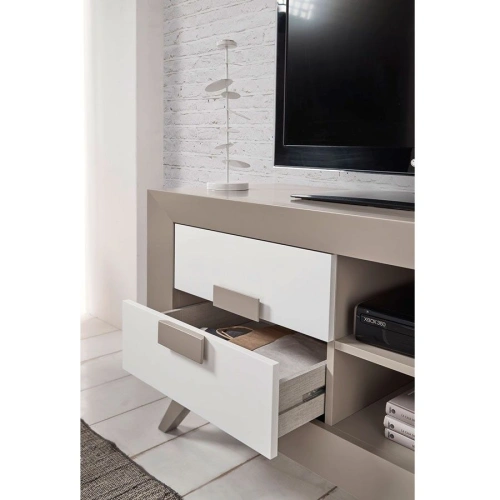 Mueble TV Cloe Málaga con patas