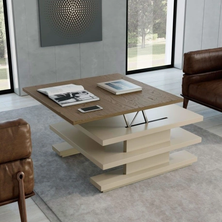 Mesa centro elevable Nora Phoebe
