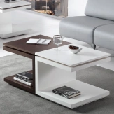 Mesa de centro elevable con ruedas Tajo