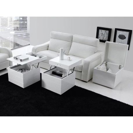 Mesa de centro elevable y extraible  mod. 190
