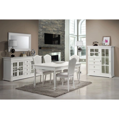 Mesa de comedor extensible Bari Butterfly 